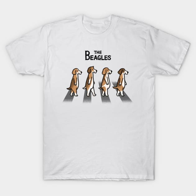 The Beagles T-Shirt by drawforpun